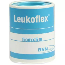 LEUKOFLEX Bandasje 5 cm x 5 m, 1 stk