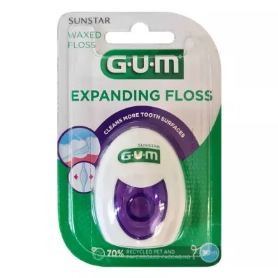 GUM Ekspanderende floss, 30 m
