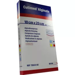 CUTIMED Alginat Alginatkompresser 10x20 cm, 10 stk