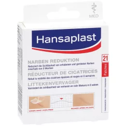 Hansaplast Med Scar Reduction Gips, 21 stk