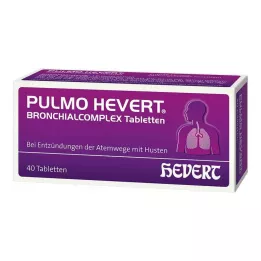 PULMO HEVERT Bronchialcomplex tabletter, 40 stk