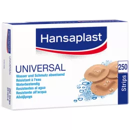 HANSAPLAST Universal Strips Waterres.23 mm, 250 stk