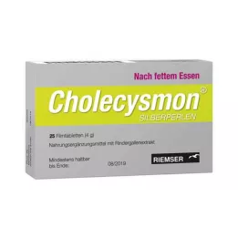 CHOLECYSMON Sølvperler, 25 stk