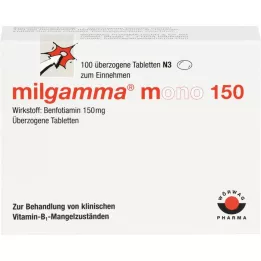 MILGAMMA mono 150 belagte tabletter, 100 stk
