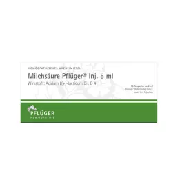 MILCHSÄURE Pflüger injeksjonsløsning 5 ml, 50 stk
