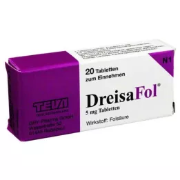DREISAFOL Tabletter, 20 stk