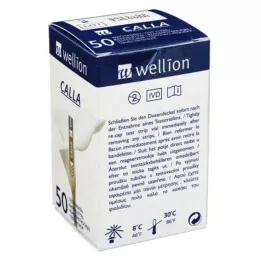 WELLION CALLA Blodsukkerprøvestrimler, 50 stk