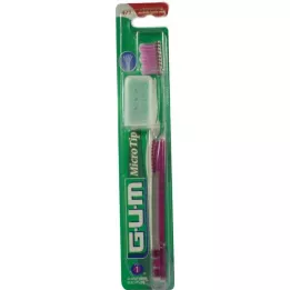 GUM Microtip Tannbørste Myk, 1 stk