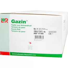 GAZIN Raupfer Eig.steril 2+3 Schutzr.o.rk, 100 stk