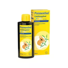 PINIMENTHOL Kaldt bad for barn fra 2 år, Eucalyptus, 190 ml