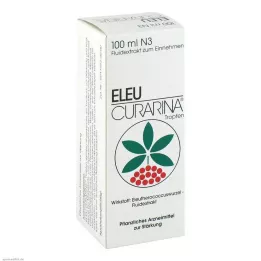 ELEU Curarina dråper 1 ml sibirsk ginseng rotvæskeekstrakt, 100 ml