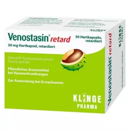 VENOSTASIN retard 50 mg hard kapsel med forsinket frigivelse, 50 stk