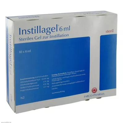 INSTILLAGEL, 10X6 ml