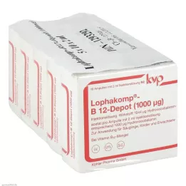 LOPHAKOMP B 12 Depot 1000 μg injeksjonsløsning, 50X2 ml