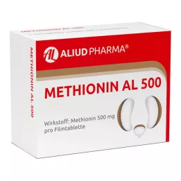 METHIONIN AL 500 filmdrasjerte tabletter, 50 stk