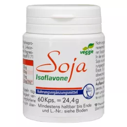 SOJA ISOFLAVONE kapsler, 60 stk