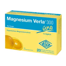 MAGNESIUM VERLA 300 appelsingranulat, 20 stk