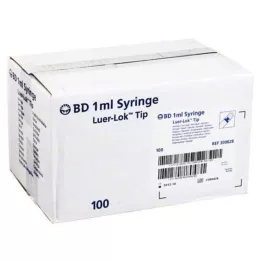 BD PLASTIPAK Spr.1 ml Luer Lok 3-delt, 100X1 ml