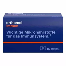 ORTHOMOL Immun 15 tabletter/kapsler kombinasjonspakning, 1 stk