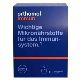 ORTHOMOL Immune granulatpose, 15 stk