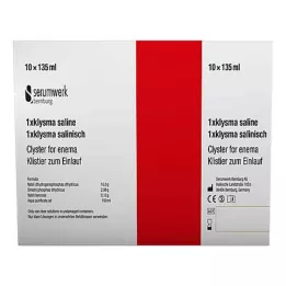 KLYSMA 1x saltvann, 10X135 ml
