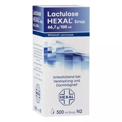 LACTULOSE Hexal sirup, 500 ml LACTULOSE Hexal sirup, 500 ml
