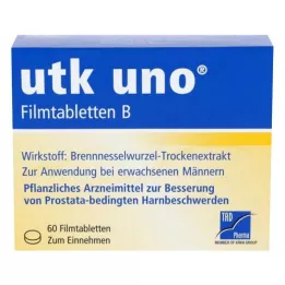UTK uno filmdrasjerte tabletter B, 60 stk
