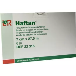 HAFTAN Skumbandasje 7 cmx27,5 m, 6 stk