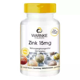 ZINK 15 mg tabletter, 250 stk