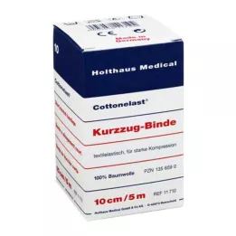 KURZZUGBINDE Bomullslast 10 cmx5 m, 1 stk