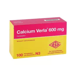 CALCIUM VERLA 600 mg filmdrasjerte tabletter, 100 stk