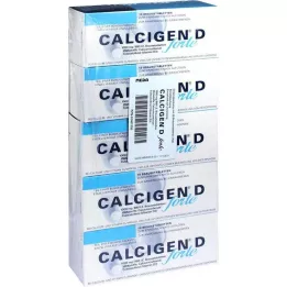 CALCIGEN D forte 1000 mg/880 I.E. brusetabletter, 50 stk