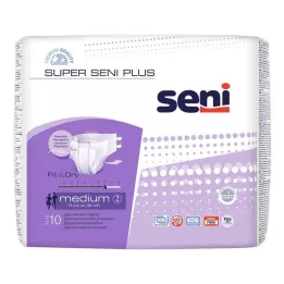 Super Seni Størrelse 2 Medium Plus Diament Natt for voksne, 10 stk
