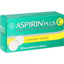 Aspirin Pluss c brusende tabletter, 10 stk