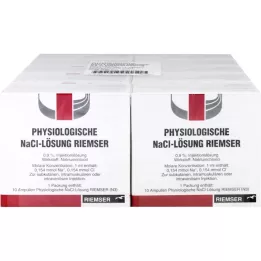 Fysiologiske NaCl Loes, 100x1 ml