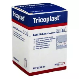 TRICOPLAST Gipsbandasje 8 cmx2,5 m 2308, 1 stk
