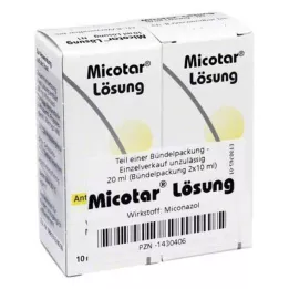 MICOTAR Løsning, 20 ml