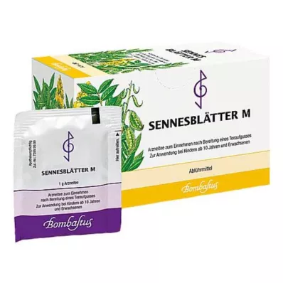 SENNESBLÄTTER M filterposer, 20X1 g
