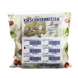 Kirsebærsteinspute 17x17 cm for mikrobølgeovn, 1 stk