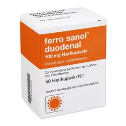 FERRO SANOL duodenale harde kapsler med msr belagte pellets, 50 stk