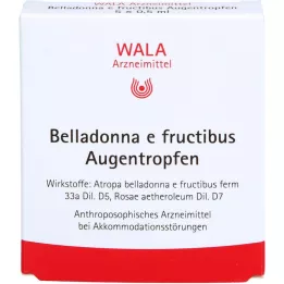 BELLADONNA E FRUCTIBUS Øyedråper, 5X0,5 ml