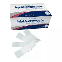 INJEKTIONSPFLASTER 2x6,5 cm VLIES White, 200 stk