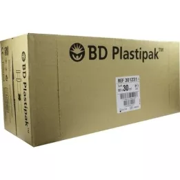 BD PLASTIPAK Spr.30 ml Luer lateksfri, 60X30 ml