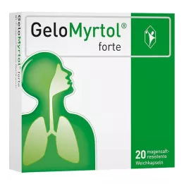 GELOMYRTOL forte gastroresistente myke kapsler, 20 stk