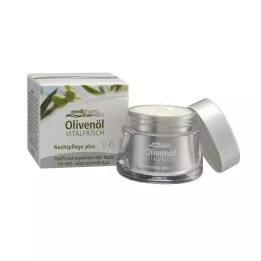 OLIVENÖL VITALFRISCH Nattpleiekrem, 50 ml