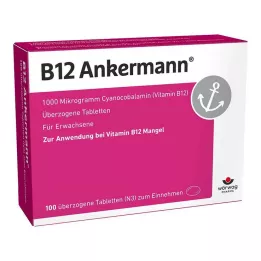 B12 ANKERMANN Overskytende tabletter, 100 stk