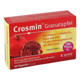 CROSMIN Granateplekapsler, 60 stk
