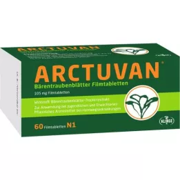 ARCTUVAN Bear Grapes Film -belagte tabletter, 60 stk