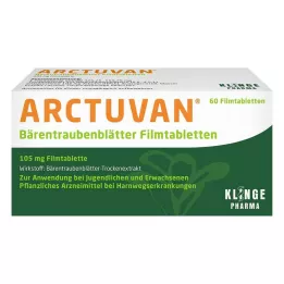 ARCTUVAN Bearberry filmdrasjerte tabletter, 60 stk