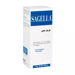 SAGELLA pH 3,5 vaskeemulsjon, 100 ml